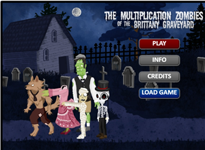 Halloween multiplication facts